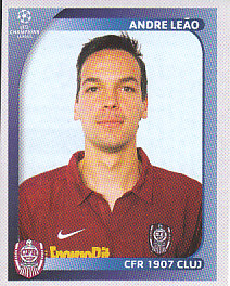 Andre Leao CFR Cluj samolepka UEFA Champions League 2008/09 #221